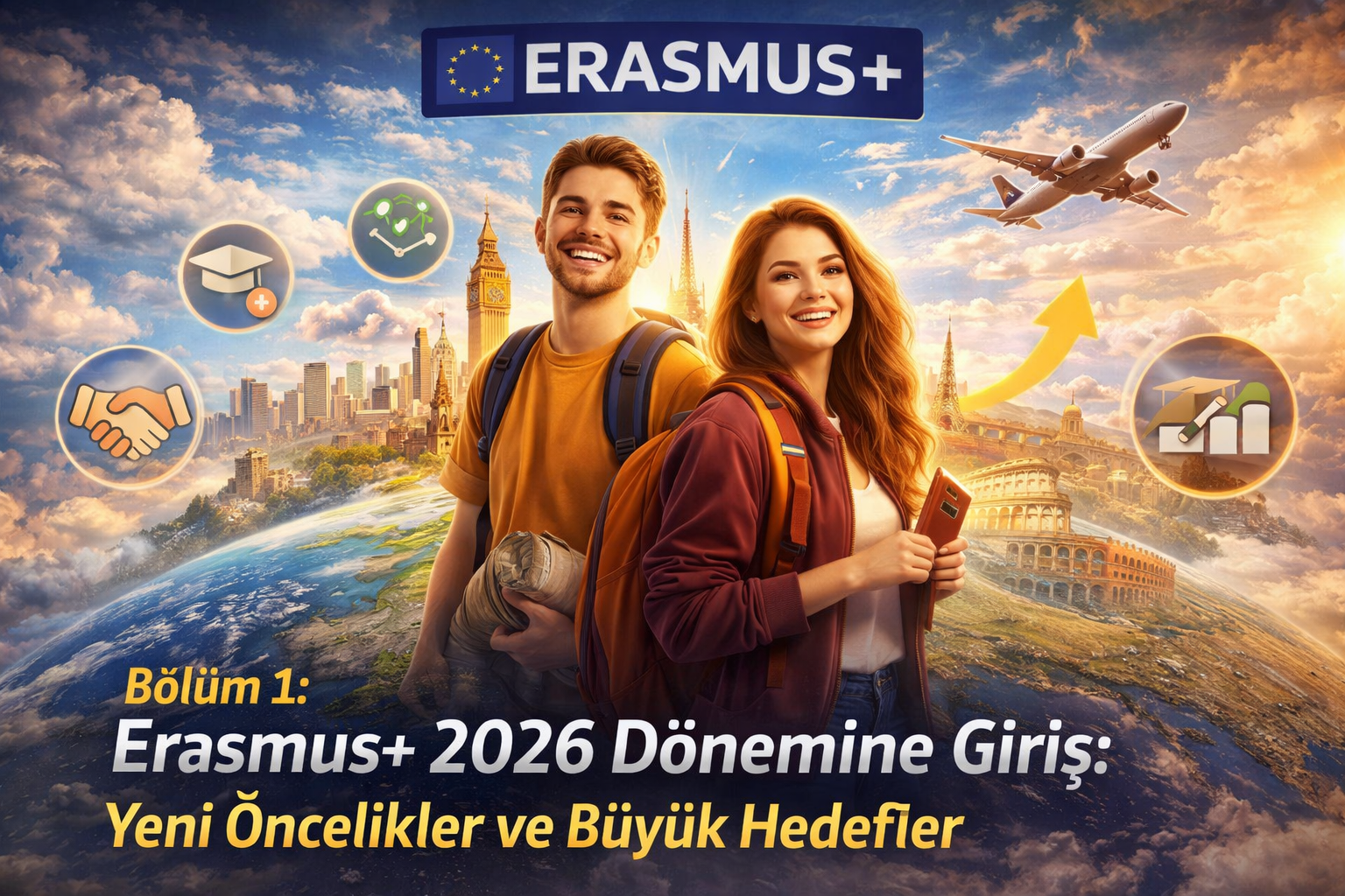 Bölüm 1: Erasmus+ 2026 Dönemine Giriş: Yeni Öncelikler ve Büyük Hedefler