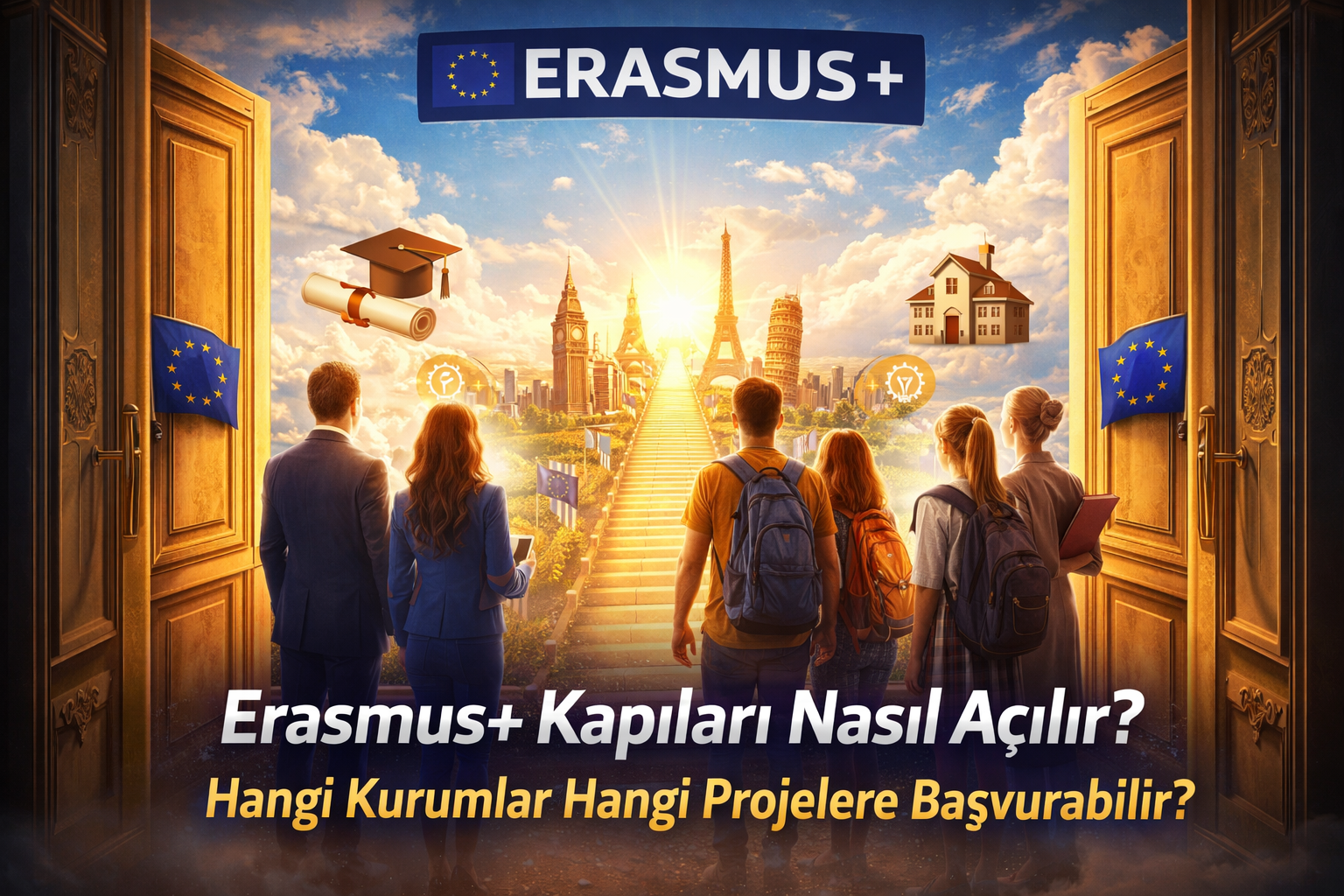 Erasmus+ Kapıları Nasıl Açılır? Hangi Kurumlar Hangi Projelere Başvurabilir?