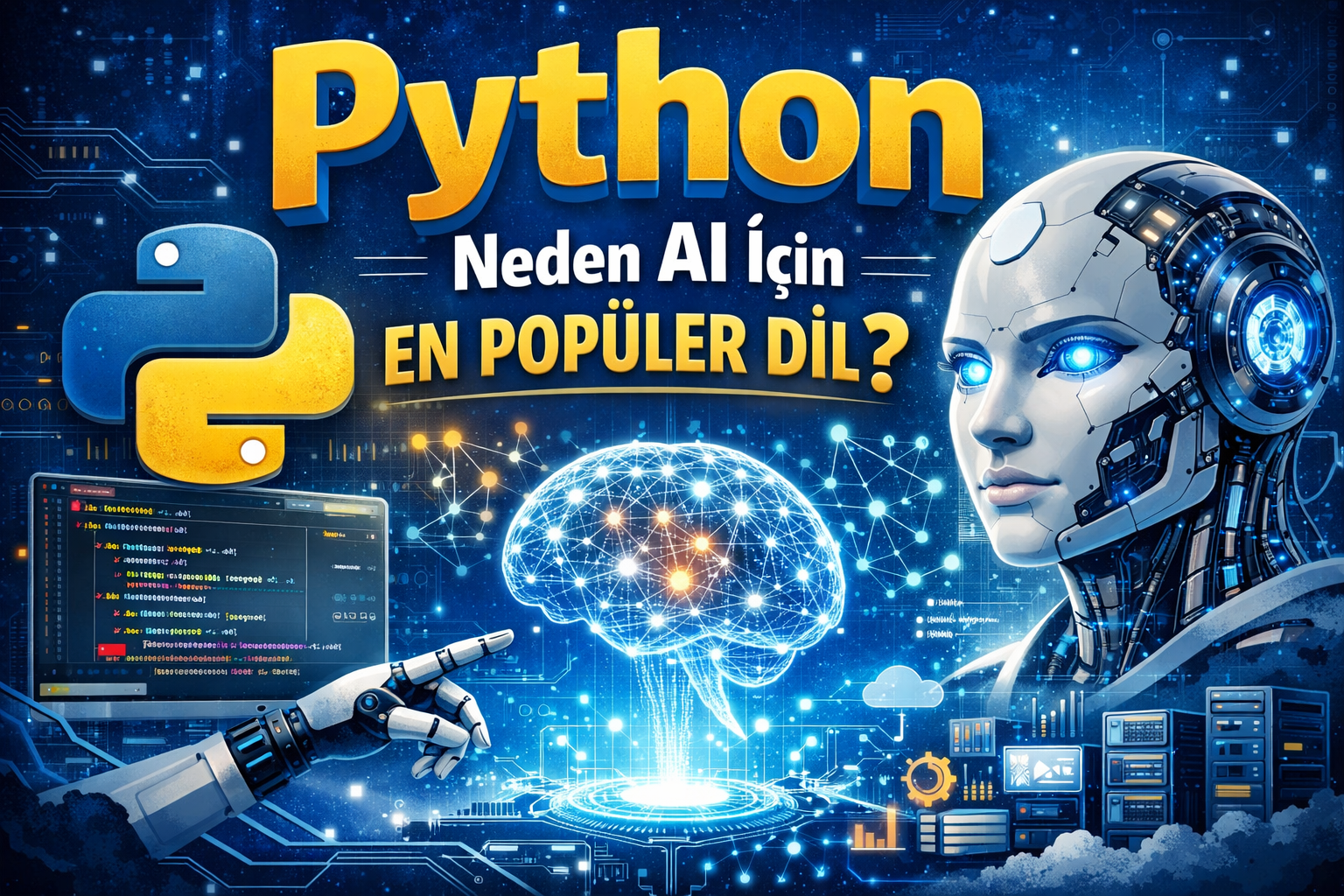 Python neden AI için en popüler dil?